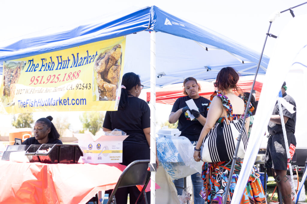 hemet Juneteenth celebration, the fish hut market, black businesses