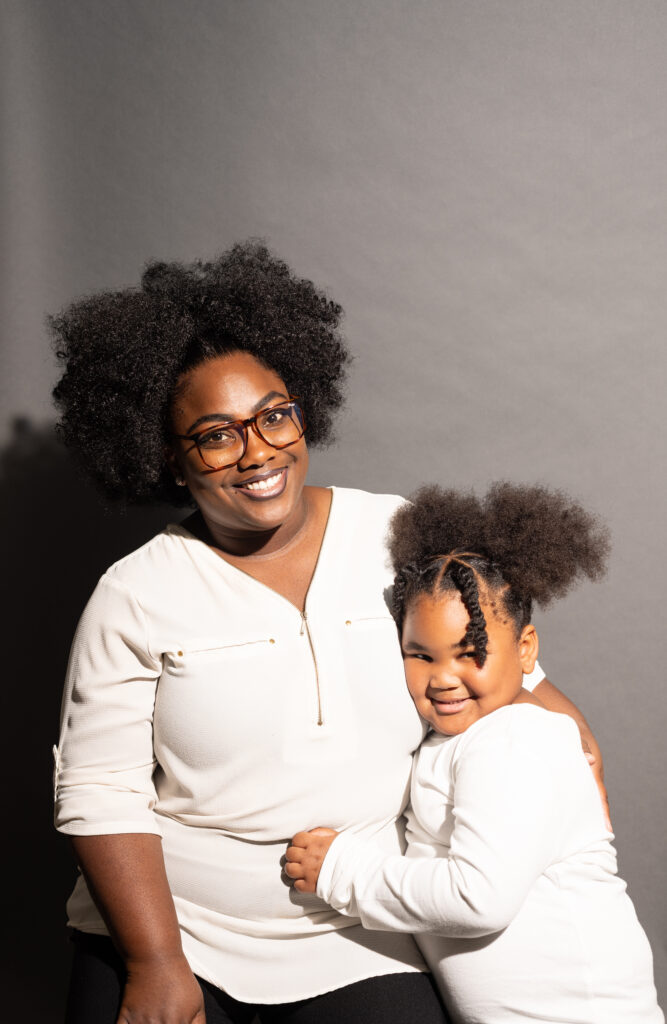 Joys of motherhood, motherhood photography, Lasting Memories by Larissa, mother and daughter poses, black mother, black photographer